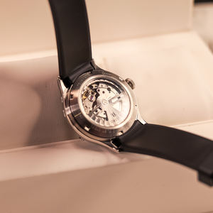 Orologio Meccanico da Uomo OBLVLO Curvature Engine Star Ship Rotor Behrens Super Luminoso Impermeabile Automatico BLM - Product Image 6