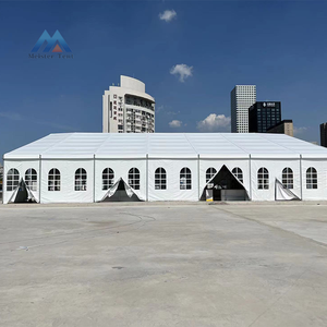 Tente pour événements 20x50m vente en gros grandes tentes chapiteaux réception extérieure église entrepôt fête de <span class=keywords><strong>mariage</strong></span> tente blanche - Product Image 5