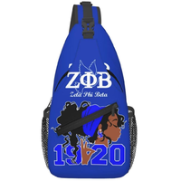 Mochila/Bolso de Pecho Sigma Gamma Rho Personalizado a Precio de Fábrica, para Deporte, Viajes, Regalo para Hermandades y Fraternidades, Bolso Bandolera Casual y Moderno