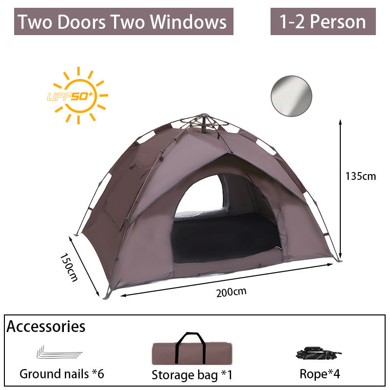 สองประตูสองหน้าต่าง1-2สีดำ