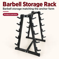 Support de rangement pour haltères pour salles de sport commerciales et studios d'entraînement, solution de rangement pour barres et planification de l'aménagement des salles de musculation pour acheteurs B2B, équipements de gym
