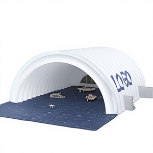 Dômes gonflables modulaires personnalisés, imperméables, coupe-vent, structures de jeux, tente arche, construction avec installation facile à vendre - Product Image 1