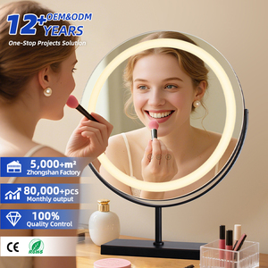 Led <b>Makeup</b> Mirror With <b>Light</b> Desktop <b>vanity</b> led mirror College Dormitory With <b>Light</b> Fill <b>Light</b> <b>Makeup</b> Mirror - Product Image 1