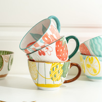 Grand bol en céramique, bol à nouilles et à salade pour la maison, vente en gros d'usine, design créatif, assiette en céramique, vaisselle
