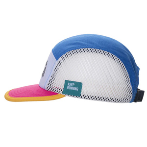 Кепка для кемпинга на заказ, тканевая шапочка для бега, <span class=keywords><strong>5</strong></span> панелей, шапочка для бега с логотипом трафаретной печати, легкая шапочка для бега - Product Image 4