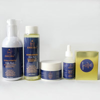 Ensemble de soins de la peau blanchissant OEM, huile double glutathion, sérum à la vitamine C, crème pour le visage anti-taches, savon pour peau noire, lotion pour le corps blanchissante