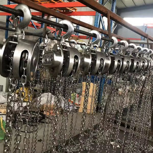 Новый 1 т из нержавеющей стали ручной цепной подъемный цепной блок с цепным шкивом с 3 м высотой подъема с ручным управлением - Product Image 6