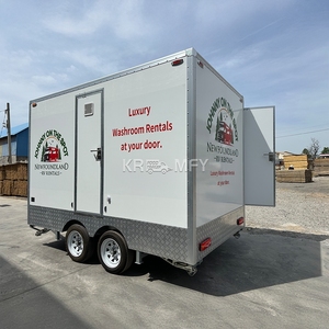 Remolque de Baño Portátil Móvil Temporal Personalizado Toppla Drop, Gran Venta 2025 - Product Image 2