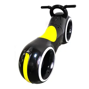 Design atrativo s188 crianças brinquedo bicicleta com lanterna alto-falante e música scooter