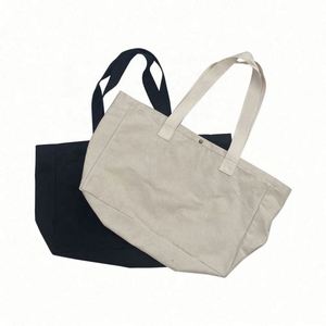 Best Selling Extra <b>Large</b> Cotton <b>Canvas</b> Shopping Tote <b>Bag</b> Reusable and Custom Printed Logo Oversize Grocery Tote <b>Bag</b> - Product Image 2