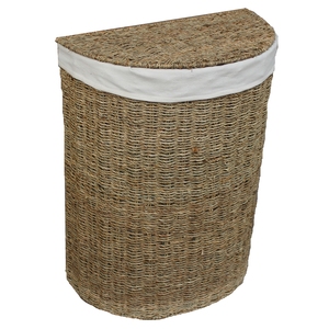Panier à linge et de rangement multifonctionnel en jonc de mer naturel tressé à la main Viet Starlight, écologique, vente en gros, usine du Vietnam - Product Image 3