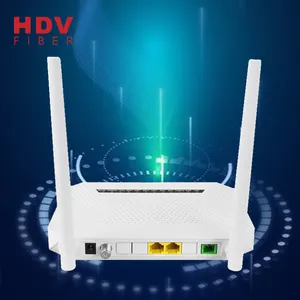 Chinese Manufacturing Companies 1GE 1FE WIFI CATV ONU ONT With 2 Antena