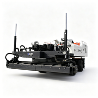 Niveau laser à deux roues mobile pour le traitement des sols en ciment dans la construction civile