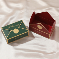 Boîte cadeau de luxe personnalisée pour chocolats et bonbons, emballage carré en papier pour mariages, pour le rangement de bonbons, finition mate