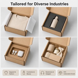 Boîte d'expédition personnalisée en carton ondulé pour <span class=keywords><strong>abonnement</strong></span> en gros – Carton cadeau pour service <span class=keywords><strong>mensuel</strong></span> de livraison en gros - Product Image 4