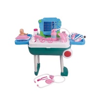 EPT Toys Trolley Case giocattoli in età prescolare Kit da gioco per bambini di alta qualità Doctor Set Toy With Doll