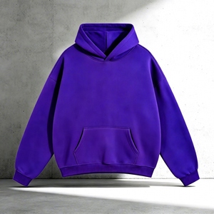 เสื้อฮู้ดดี้โอเวอร์ไซส์ผ้าเฟรนช์เทอร์รี่คุณภาพสูง ปี 2026 ผลิตจากโพลีเอสเตอร์ 100% พิมพ์ลายแมงมุม 3 มิติ แบบพัฟ แขนยาว มีฮู้ด คอ 555 สำหรับผู้ชาย - Product Image 1