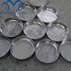 Custom Logo <strong>Large</strong> Soil Sifter Heavy Duty Garden Test <strong>Sieve</strong> Stainless Steel Lab Test <strong>Sieve</strong> - Product Image 3