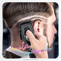Ensemble de tondeuses à cheveux et de tondeuses à barbe RUCHA, moteur vectoriel, tondeuse à cheveux sans fil professionnelle 9000 tr/min pour hommes