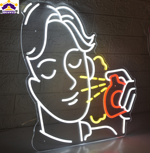 Lumières néon colorées personnalisées, enseigne néon flexible, enseigne néon en acrylique personnalisée, enseigne lumineuse à LED, décoration lumineuse pour logo d'entreprise - Product Image 2