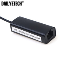 Adaptor Ethernet USB Tipe C Kartu Jaringan USB Tipe-C ke RJ45 10/100Mbps Kabel Internet Lan untuk MacBook PC Windows XP 7 8 10