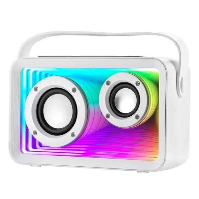 High Quality Competitive Price OEM ODM Designs RGB Lighting Bluetooth Speaker & Wireless Charging
