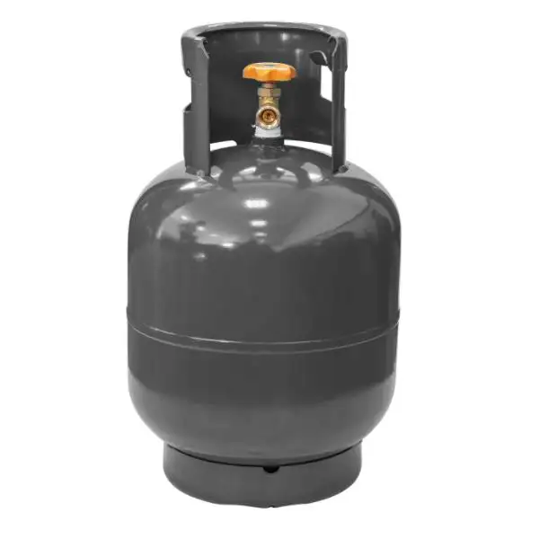 Boş 5kg pişirme gaz silindiri propan tankı ev kullanır