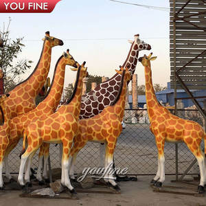 आउटडोर बड़े पैमाने पर शहर वर्ग सजावटी मूर्तिकला राल विशालकाय पांडा मूर्तिकला - Product Image 3