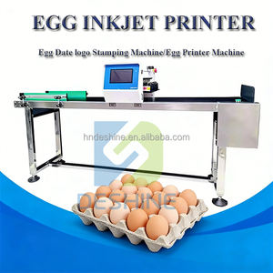 Impresora de <span class=keywords><strong>Huevos</strong></span> de Inyección de Tinta con Seis Cabezales de Impresión, Producción Continua, Fecha, Logotipo, Marcado de <span class=keywords><strong>Huevos</strong></span>, Máquina de Codificación con Cinta Transportadora - Product Image 4