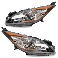 Pour Mazda 3 Sport 2010-2013 Remplacement de l'assemblage des phares du boîtier chromé