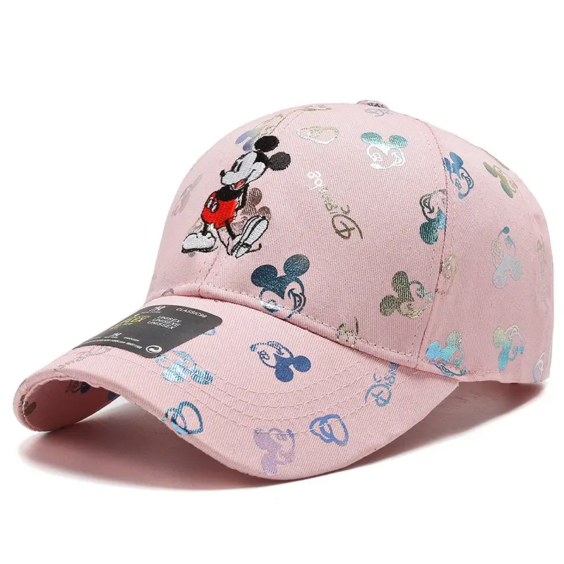 MZ-152 남성 여성 봄 여름 야외 스포츠 태양 모자 귀여운 만화 자수 패션 캐주얼 모자 양산 모자 야구 모자