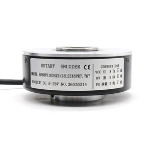 Encodeur rotatif Changchun Sanfeng EH88PE1024Z5 28L25X3PR7 DC 5-28V incrémental avec câbles - Product Image 4