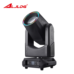 Venta Especial: Luces Móviles de Cabeza Giratoria de 380w con Anillo <span class=keywords><strong>LED</strong></span>, Efecto de Atomización y Colorido, para DJ, Bodas, Conciertos y Discotecas - Product Image 2