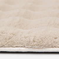 Tapis de sol personnalisé en fausse fourrure, fabrication artisanale, à poils longs, rembourrage épais en mousse, antidérapant, adapté aux animaux domestiques, pour salon, chambre à coucher, décoration, tapis doux