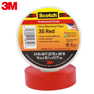 Ruban adhésif <span class=keywords><strong>électrique</strong></span> en vinyle 3M <span class=keywords><strong>Scotch</strong></span> Super 33+ résistant aux intempéries, <span class=keywords><strong>noir</strong></span>, PVC, résistant à la chaleur, sensible à la pression, résiste aux UV, ruban adhésif <span class=keywords><strong>électrique</strong></span> 3M - Product Image 3