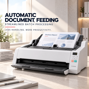 Scanner de documents professionnel A3 DR-M1060E 60ppm 120ipm Duplex ADF Numérisation en lot haute vitesse pour les bureaux d'entreprise et les achats professionnels - Product Image 5