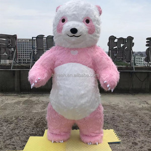 บริการเช่าตุ๊กตาหมีโกลมี่แบร์เป่าลมแบบกำหนดเองสำหรับผู้ใหญ่ทุกเพศ เหมาะสำหรับงานอีเว้นท์ - Product Image 2