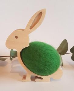<strong>EASTER</strong> WOODEN BUNNY <strong>KINDER</strong> <strong>EGG</strong> HOLDER DECORATION HAPPY <strong>EASTER</strong> RABBIT <strong>EGG</strong> HOLDER - Product Image 3