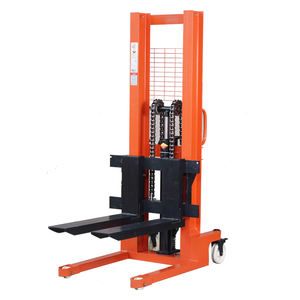 Nuevo apilador Manual de 1 tonelada, 2000kg, apilador de elevación popular, recuperador, transpallet, manual, horquillas de carretilla elevadora - Product Image 1