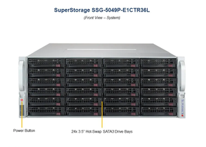 Para SuperStorage 5049P-E1CTR36L, Super, montaje en rack 4U, enchufe único P (LGA 3647) - Product Image 4