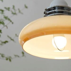 Bauhaus Retro Milk Tea Adjustable Pendant <b>Light</b> Japanese Wabi-Sabi Style for <b>Dining</b> Room Bar Island Chandeliers Pendant <b>Lights</b> - Product Image 3