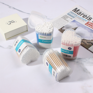 Nouveau design de <span class=keywords><strong>coton</strong></span>-<span class=keywords><strong>tige</strong></span> en PP pour le nettoyage des oreilles biodégradables et écologiques - Product Image 1