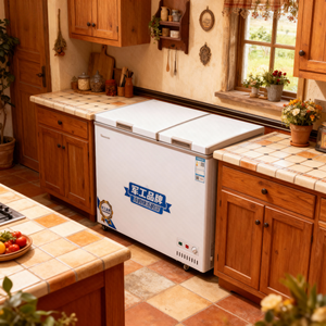 Congélateur coffre <span class=keywords><strong>multi</strong></span>-portes (1 à 4 portes) à fermeture directe par air, avec serrure, pour stockage de viande - Conception encastrable, économe en énergie, vente directe usine Chine - Product Image 5