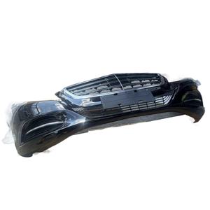 Conjunto de parachoques delantero al por mayor para <span class=keywords><strong>Mercedes</strong></span> W222 plástico carbón negro 1 juego S550 parachoques delantero 2013 usado - Product Image 1