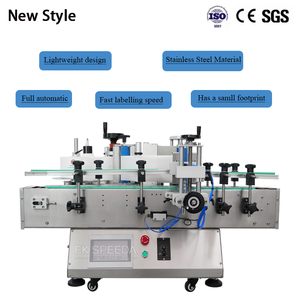 Định vị tự động labeler Sticker dán nhãn Máy Tabletop Vòng máy dán nhãn cho mỹ phẩm rượu vang nước giải khát - Product Image 3