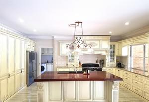 Armoire murale blanche antique, unité de rangement en bois, îlot de <span class=keywords><strong>cuisine</strong></span>, armoires de <span class=keywords><strong>cuisine</strong></span> prêtes à assembler - Product Image 6