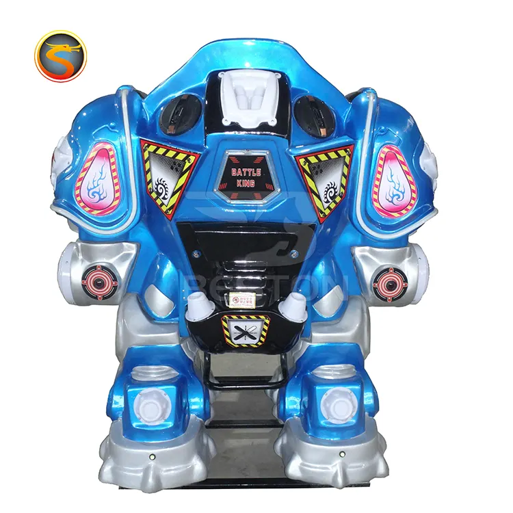 Cheap Shopping Mall Kids Ride Remote Control Coin Operated Amusement Park Walking Robot Ride