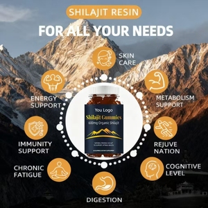 순수 천연 히말라야 시라짓 항산화 젤리 면역 기능 강화 노화 지연 60개 성인 건강 식품 등급 - Product Image 5