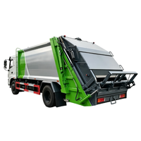 Camion à ordures compacteur à chargement arrière Sanhuan de 18 m³