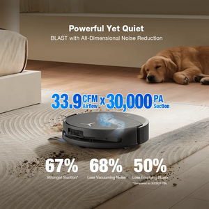 ECOVACS DEEBOT T90 Pro <span class=keywords><strong>Omni</strong></span> Robot Aspirador y Fregador con Autovaciado, Navegación AIVI 3D 4.0, Bajo Ruido, Larga Duración, para Grandes Áreas - Product Image 5